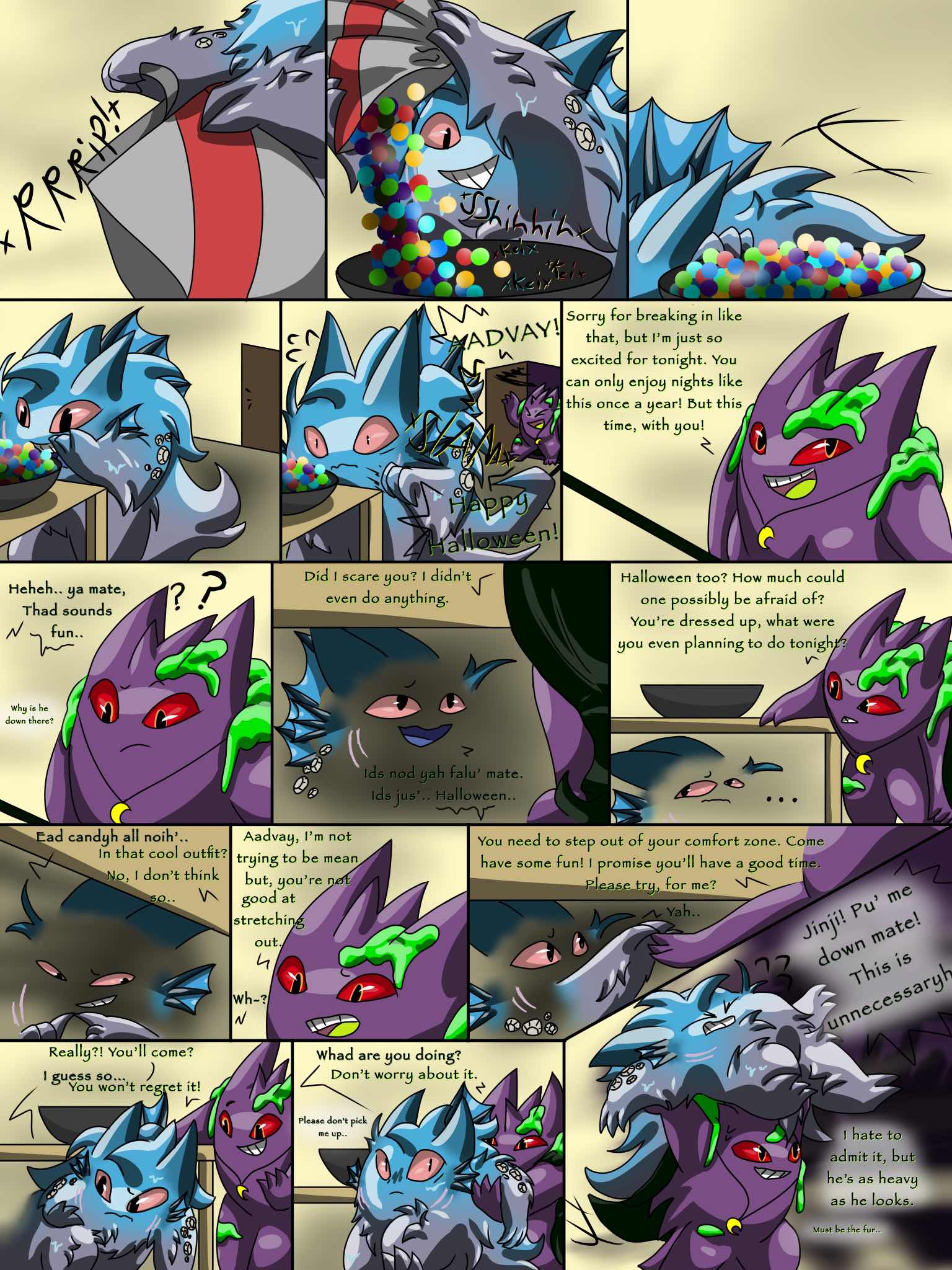 Halloween Too? Page 1