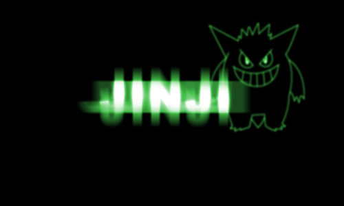 105 - XJ4sT27 - Ghostly Neon by YoYoPokemonMaster